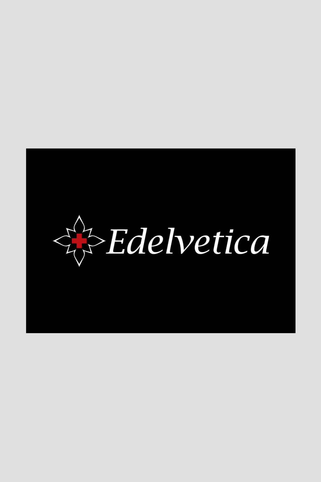 Edelvetica Badges quer