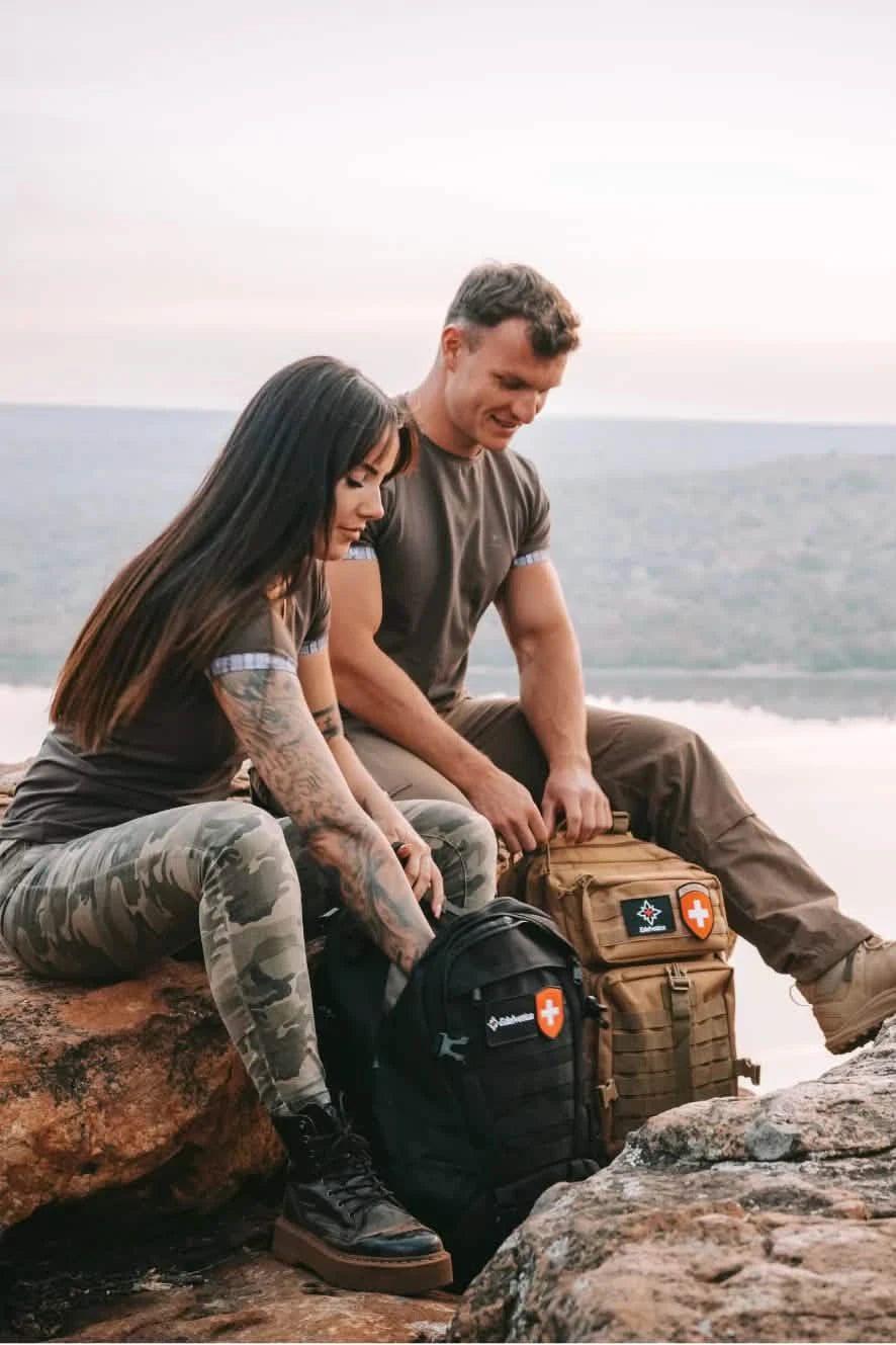 Outdoor-Rucksack mit 30 Liter Fassungsvermögen von Edelvetica, ideal für Wandern und Outdoor-Aktivitäten. Dieser robuste und funktionelle Rucksack bietet genügend Platz und Organisation für alle notwendigen Gegenstände. Er kombiniert Komfort mit langlebigem Design, geeignet für Abenteuer in der Natur.