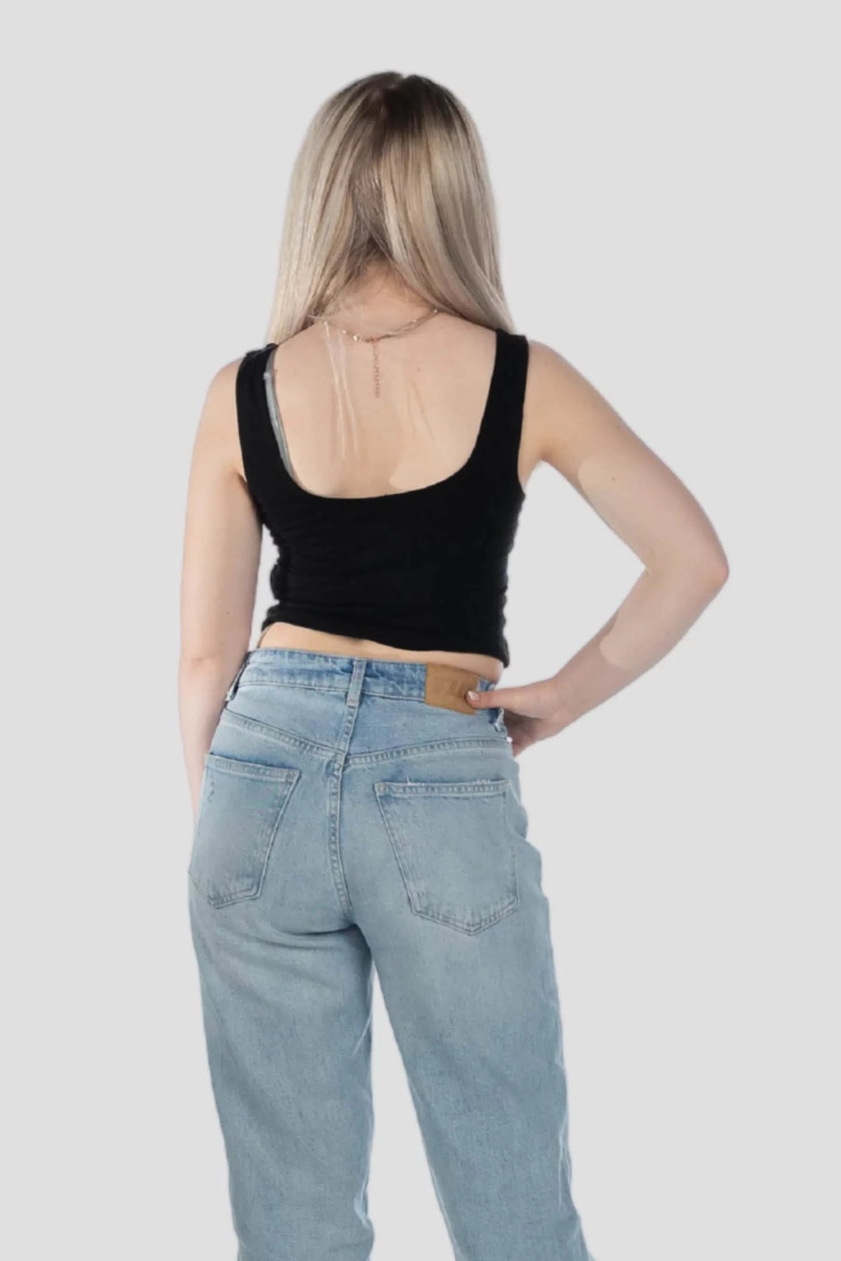 Tank Top Edelvetica kurz Basic Damen