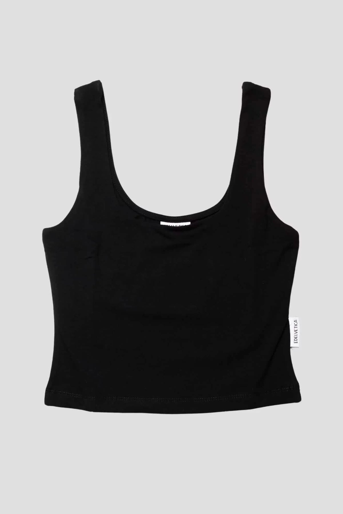 Tank Top Edelvetica kurz Basic Damen