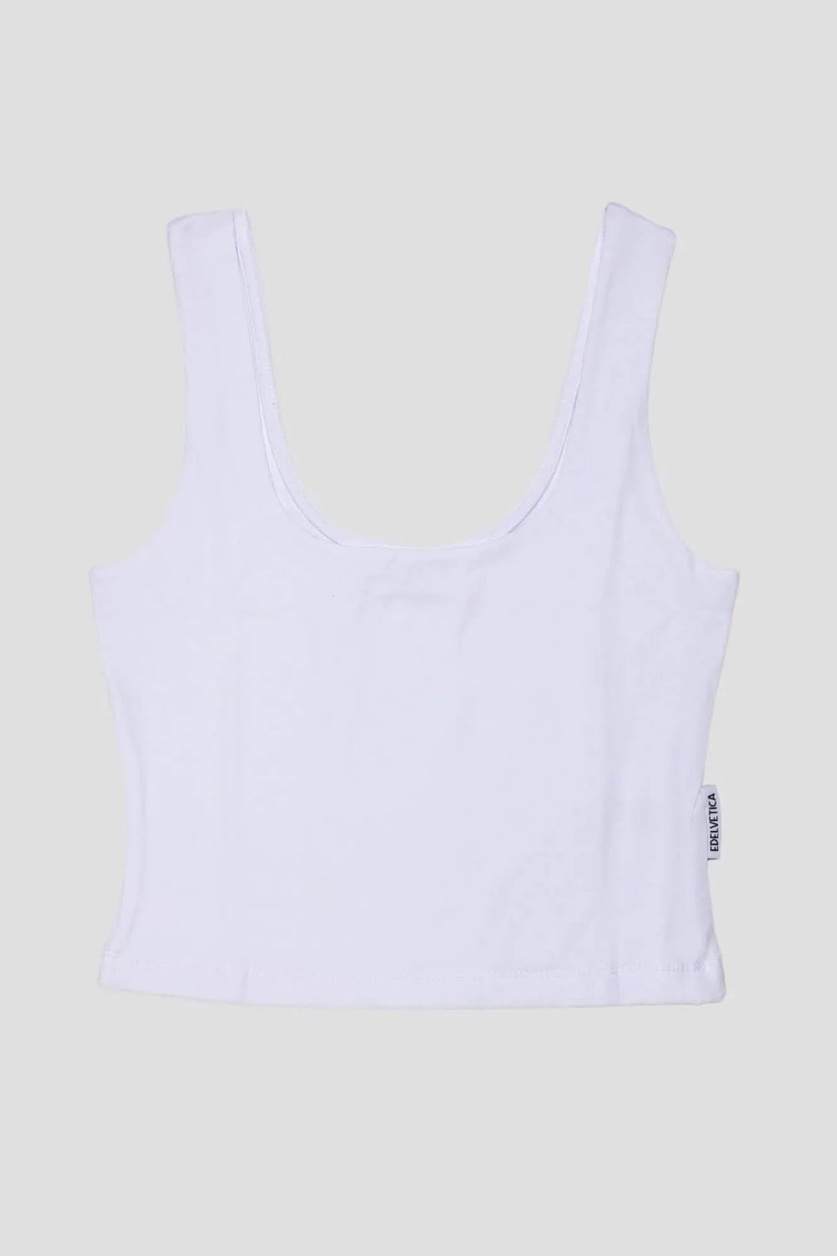 Tank Top Edelvetica kurz Basic Damen
