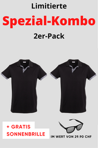 Herren 2er Kombo Edelweiss Polo + Gratis Brille