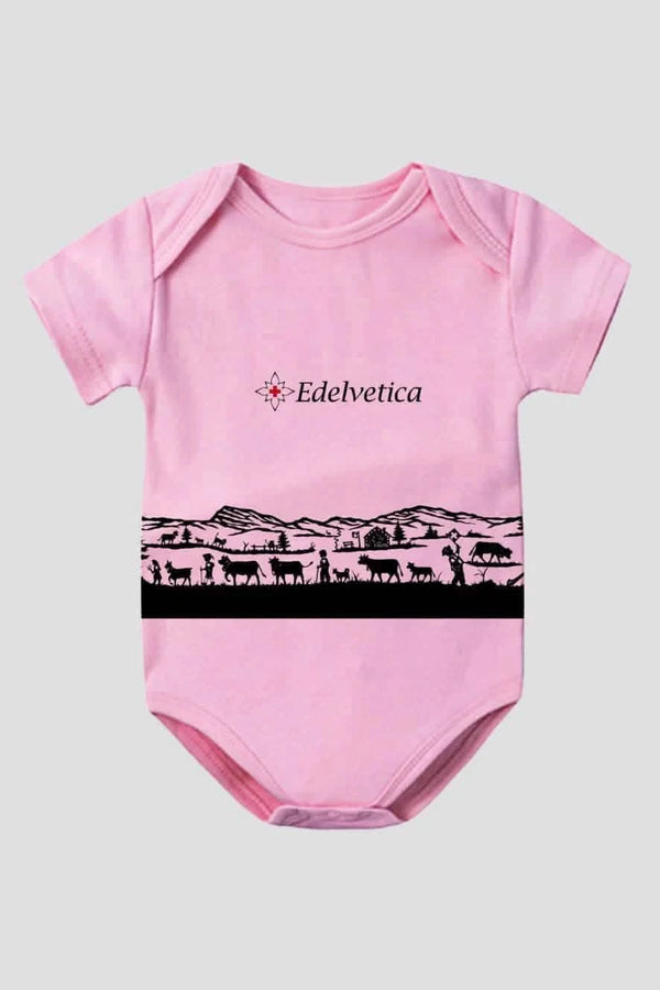 Baby Scherenschnitt Body kurzarm