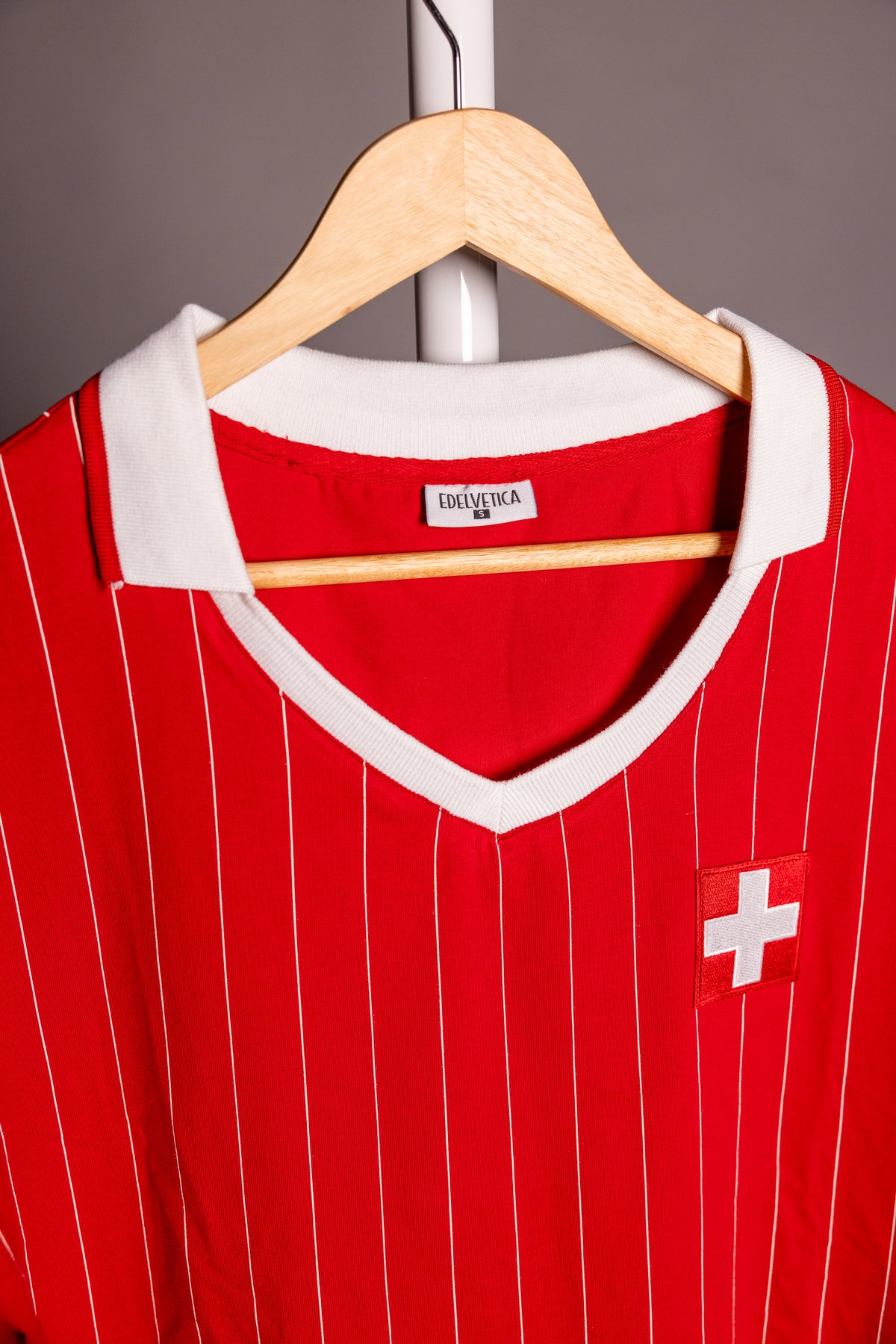 Schweizer Shirt Herren Fan Edelvetica (ab 05.06 wieder alle Grössen verfügbar)