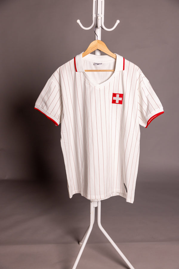 Schweizer Shirt Herren Fan Edelvetica