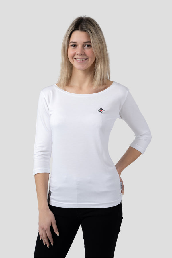 Damen Shirt Edelweiss