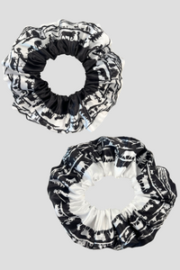 Haargummi Scherenschnitt Scrunchie Damen