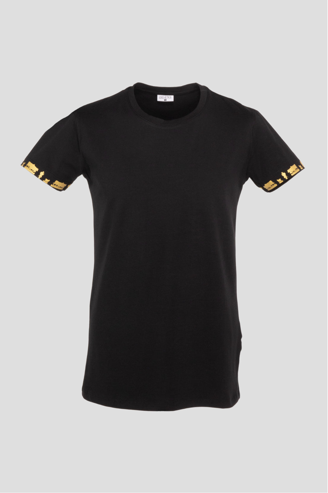 Herren Shirt Kombo Schwarz / Gold und Schwarz / Silber ohne Schriftzug