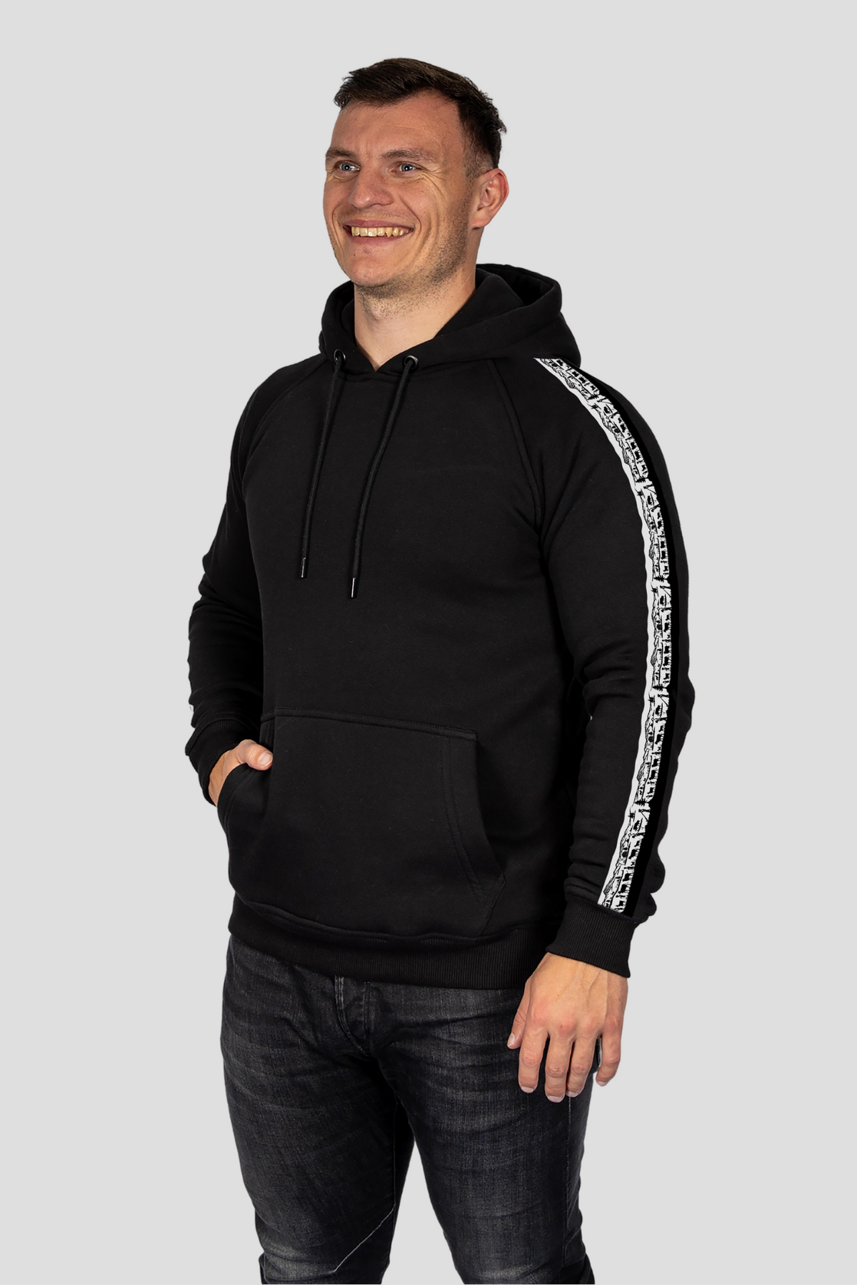 Herren Scherenschnitt Kapuzenpullover