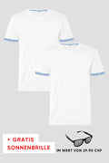 Herren 2er Kombo Edelweiss T-Shirt + Gratis Brille