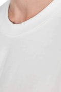 T-Shirt Edelweiss Oversized Light Herren mit dezentem Edelweiss-Badge am Arm – Oversized Fit aus 100 % Baumwolle