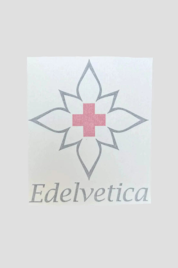 Kleber Edelvetica schwarz hoch