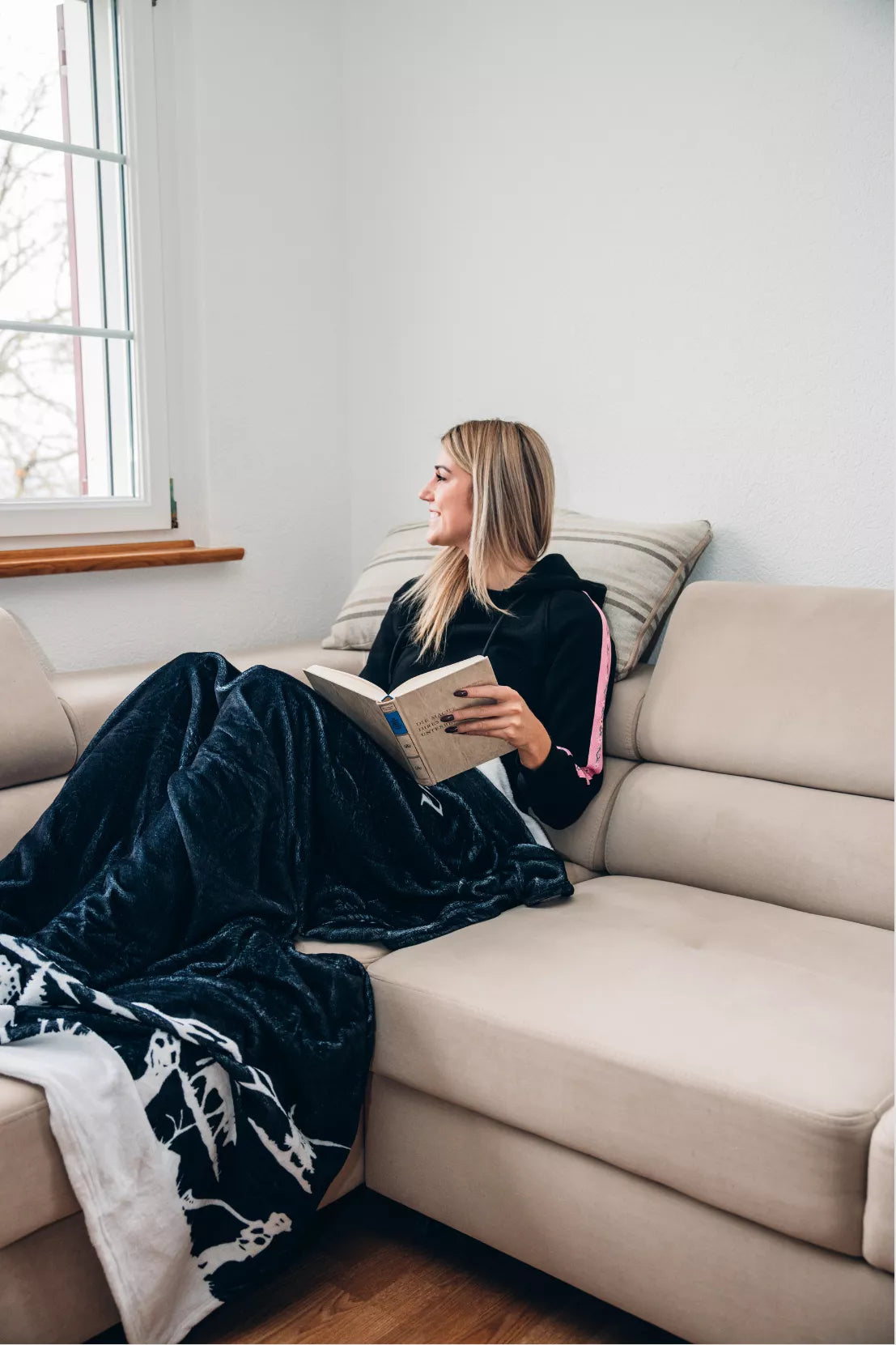 Kuscheldecke Edelvetica