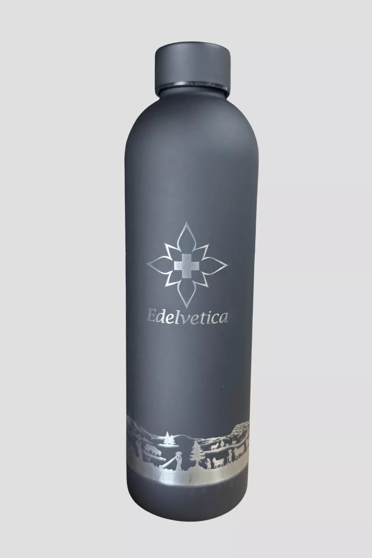 Thermo-Flasche Scherenschnitt Edelvetica 750ml