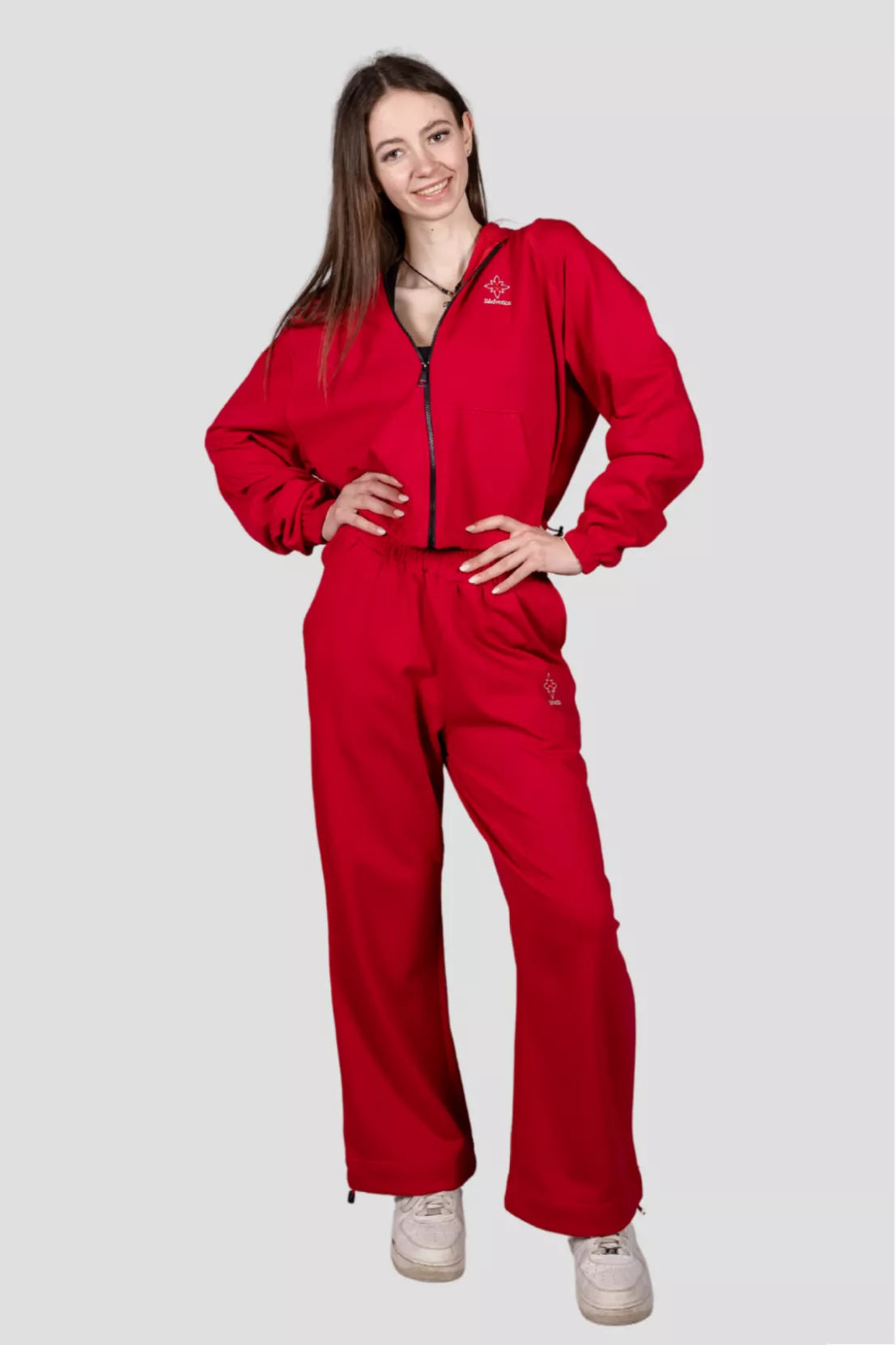 Trainingshose Straight Leg Edelvetica Damen